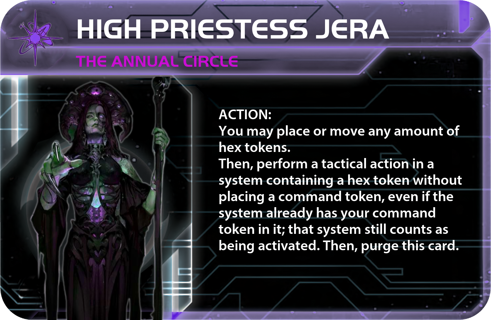 HIGH PRIESTESS JERA Card